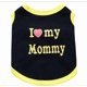 thumbnail image 2 of Pet Dog T-Shirt I Love My Mom and Dad Tank Top Gift Clothes for Small Puppies Cats Kittens Chihuahua Poodle Teacup Terrier Rabbit Puppy (S, Yellow-M), 2 of 2