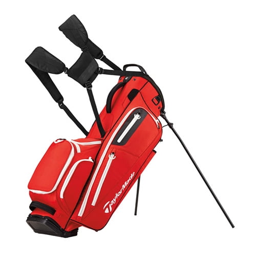TaylorMade FlexTech Lifestyle Golf Stand Bag (Red)