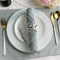 thumbnail image 3 of 12Pcs Metal Knife and Fork Spoon Napkin Rings Holder for Christmas Wedding Used for Daily Table Parties Silver, 3 of 7