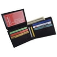 thumbnail image 6 of Bifold Mens Smooth Genuine Leather Flap Up ID Wallet 1153 CF, 6 of 53