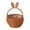 Coffee, variant on Woven Easter Basket with Handle, Bunny Easter Baskets, Easter Egg Hunt Carrier Baskets, Easter Woven Picnic Basket with Cute Rabbit Ears, Small Gift Wicker Wicker Storage Basket, Party Supplies