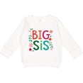 thumbnail image 2 of Inktastic Big Sis Girls Cute Sister Announcement Toddler Sweatshirt, 2 of 4