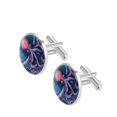 thumbnail image 2 of Octopus Elegant Stainless Steel Cufflinks for Formal Attire - for Weddings and Business Meetings, 2 of 6