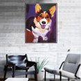 thumbnail image 3 of Kit de manualidades de pintura DIY Lovely Dog 5D Diamond Decoración del hogar 25x30cm Sunnimix DIY 5D Pintura Diamante, 3 of 8