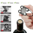 thumbnail image 3 of EEEkit Wine Foil Cutter with Gift Box, Magnetic Wine Foil Remover, Wine Bottle Cutter Tool, Black, 3 of 5