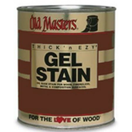walnut dark stain gel masters hp gallon