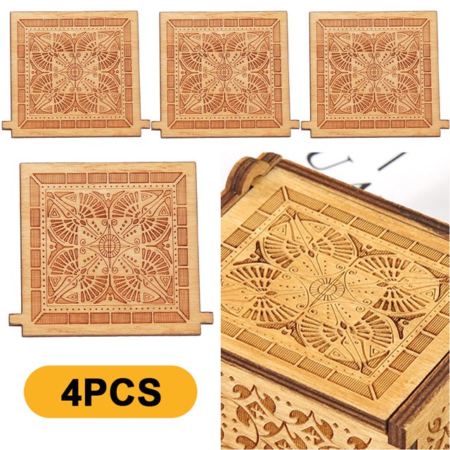 Accesorios Tablero Retro para Caja Música Con Manivela Regalo Navidad