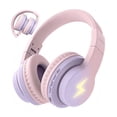 thumbnail image 1 of Auriculares Bluetooth Diadema Inalámbricos Para Niños 45h Rosa/Morado, 1 of 4