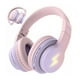 thumbnail image 1 of Auriculares Bluetooth Diadema Inalámbricos Para Niños 45h Rosa/Morado, 1 of 4