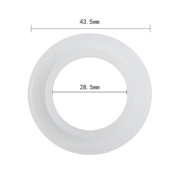 2pcs Basin Drain Seals Ring Replacement Silicone Gasket For Bathtub Sink Up Plug Cap Durabole Bathroom Accessories