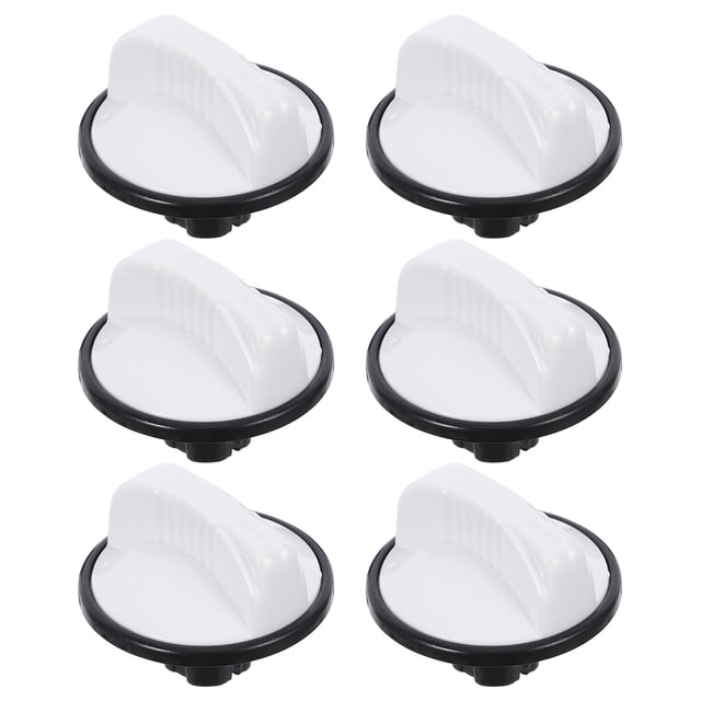 Shisuyan 6pcs Universal Control Knobs For Kitchen Appliances Universal Knob Switches Universal Oven Knobs Universal Cooker Knobs Versatile Control Knobs