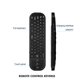 thumbnail image 3 of Control Remoto Inalámbrico Por Voz, Teclado Completo, Sensor De Movimiento Antivibración, Ratón Remoto Aéreo, Multifunción Para TV, 3 of 7