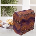 thumbnail image 3 of Tribal Stand Mixer Cover, Native Ornament with Zig Zag Motif Peruvian Mexican Ethnicity Traditional Design, Kitchen Appliance Organizer Bag Cover with Pockets, 5 Quarts, Multicolor, by Ambesonne, 3 of 4