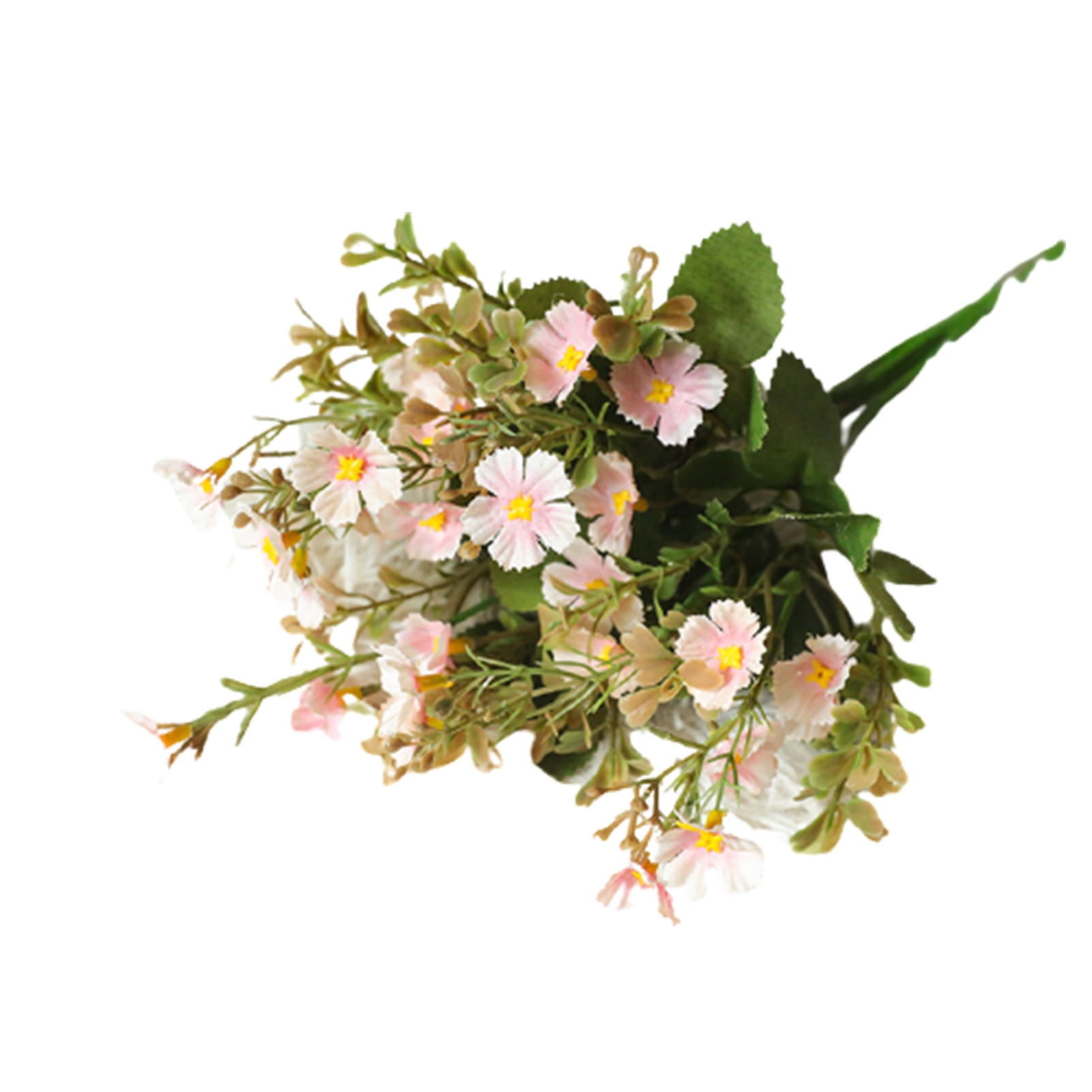 Sanwood 1 Bouquet Artificial Cherry Blossoms Fake Flowers Christmas