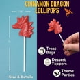 thumbnail image 4 of Dragon Lollipops, Fantasy Themed Suckers, Birthday Party Candy, 18 Count, 7.62 Ounce Box, 4 of 7