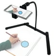 thumbnail image 5 of Adjustable Tripod with Cellphone Holder, Overhead Phone Mount, Table Top Teaching Online Stand for Live Streaming, 5 of 8