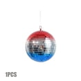thumbnail image 2 of Ohmyroo Patriotic Gradient Mirror Ball Hanging Decor 20 cm, 2 of 6