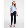 thumbnail image 3 of Time and Tru Women's Cotton V-Neck Tee with Short Sleeves, Sizes XS-4X, 3 of 6