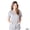 GRAY(2 Pocket), variant on Super Soft Junior Medical Scrub Top Premium Womans Junior Fit 3 Pocket Mock Wrap Top 8117