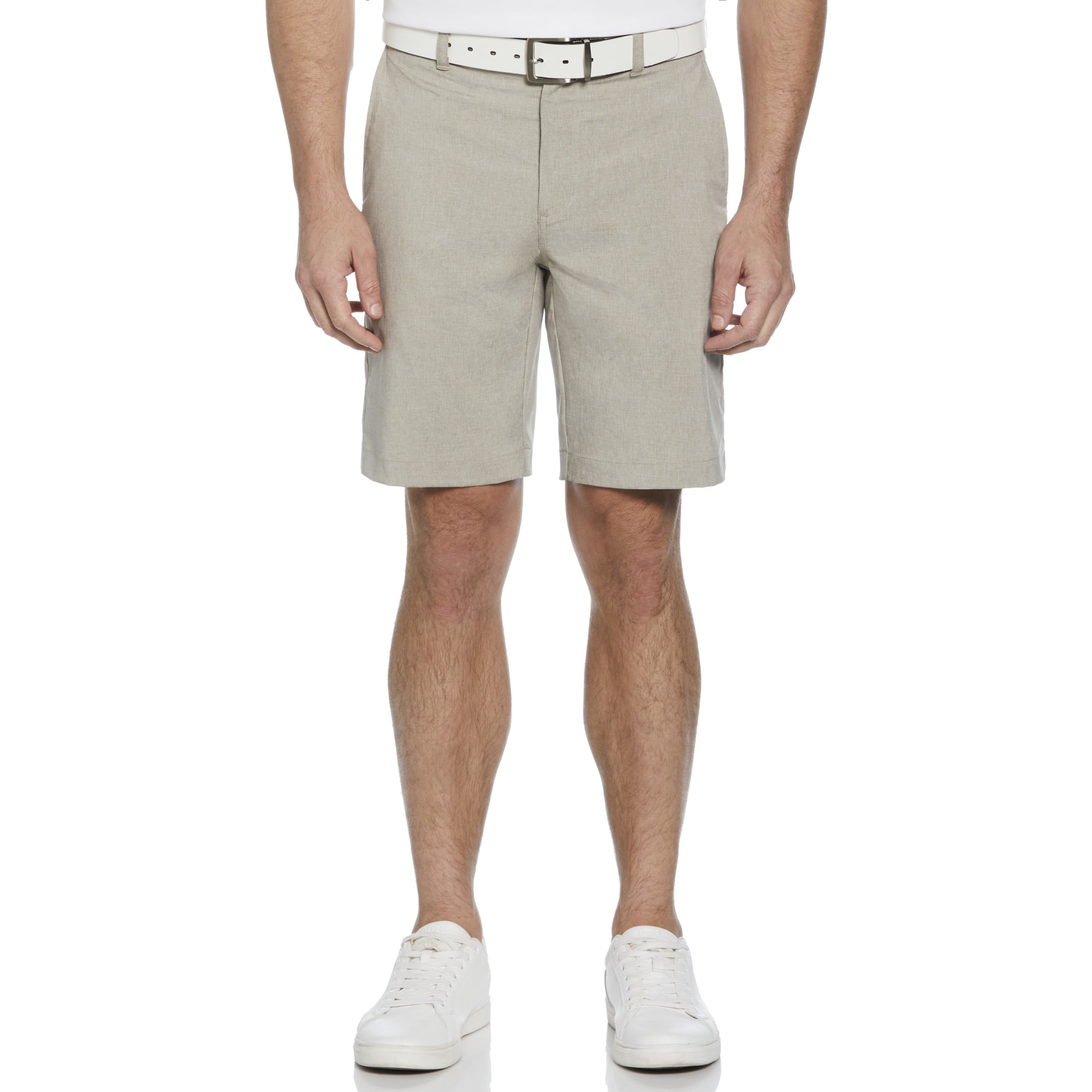 Ben Hogan Men's and Big Men's 10" Performance Heather Active Flex Waistband 4-Way Stretch Golf Shorts