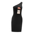 thumbnail image 3 of Vestido de mujer con hombros descubiertos, vestido de primavera y verano para viajes en la calle, mujer M, 3 of 7