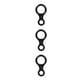 thumbnail image 5 of Descensor de Escalada Yuarrent Rappel Ocho Anillos Protector Negro CBP213756, 5 of 6