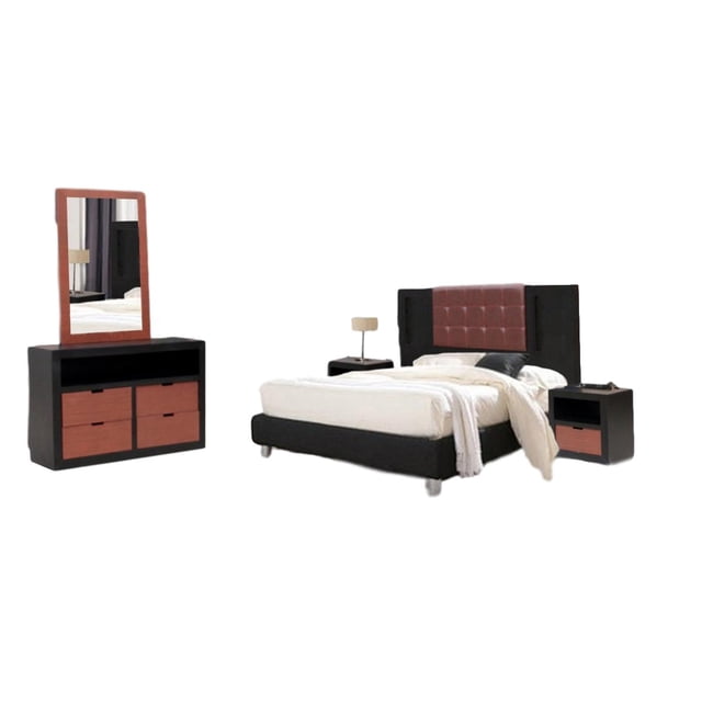 Recamara Kessa Muebles Holanda King Size Café