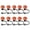 Assorted Color, variant on Shisuyan Creative Straw Toppers Black 10Set 1In