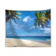 thumbnail image 1 of Tapestry Beach, cocotero de pared, 150 x 150 cm, microtela, 1 of 2