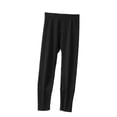thumbnail image 3 of Blekii Men's Thermal Leggings, Fleece Lined Base Layer Pants for Winter, Thickened Warm Tights for Under Clothes, Slim Fit Compression Pants, Essential Cold Weather Layer for, 3 of 5