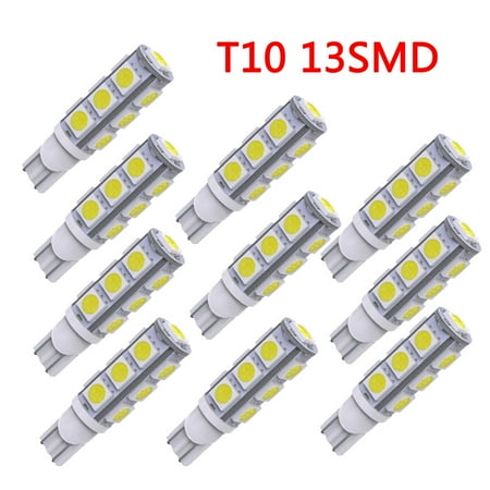 

10pcs 194 T10 T5 Wedge Base LED Bulb for Malibu Landscape Lighting Deck Figurine In-Ground Step Path Spotlights Outdoor Garden Lighting