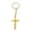 Light Yellow, variant on Resin Cross Keychain, Flower Resin Crosses Keyring for Women, Key Ring Accessories Bag Charms