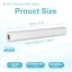thumbnail image 2 of Papel Tapiz Autoadhesivo Uxcell 22" x 197" Impermeable Papel de Pared Esmerilado Blanco, 2 of 7