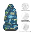 thumbnail image 4 of Daiia Dump Truck Printed Car Seat Cover - Waterproof & Sweatproof - Universal Fit, Machine Washable, Non-Slip - Seat Protector for Car, Truck, SUV, Van (1 Pack), 4 of 5