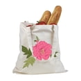 thumbnail image 3 of Smartprints Flower Peonies Art Nature Tote Bag - Image by Shutterstock, One Size Cotton Canvas Tote Bag, 3 of 4