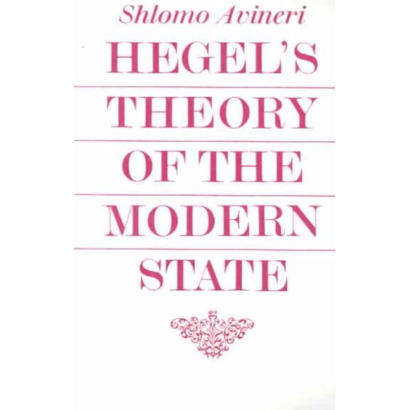 Pre-Owned Cambridge Studies in the History and The Hegel's Theory of the Modern State, (Paperback)