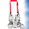 thumbnail image 4 of Estrela Botas de esquí multifuncionales botas de esquí con cordones correa de mano patines de hielo correas de hombro fijas de mano, 4 of 5