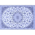 thumbnail image 1 of Ahgly Company Indoor Rectangle Persian Blue Traditional Area Rugs, 7' x 9', 1 of 4