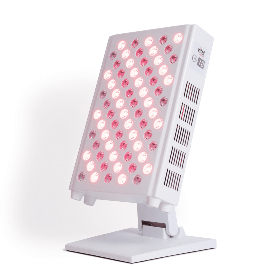Vital Red Light Pro Therapy Panel, 660nm & 850nm Dual Wavelengths, Full-Body Light Therapy with Glasses