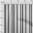 thumbnail image 1 of oneOone Silk Tabby White Fabric Stripes Craft Projects Decor Fabric Printed By The Yard 42 Inch Wide-J34, 1 of 1