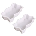 thumbnail image 2 of CUITING 2Pcs Wave Shape Garden DIY Walking Path Pavement Maker Floor Cement Brick Mold, 2 of 2