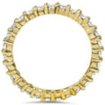 thumbnail image 2 of Pompeii 1 1/2ct Prong Diamond Eternity Ring 14K Yellow Gold (G/H,I2), 2 of 4