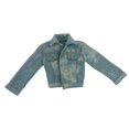 thumbnail image 3 of 1: 6 Figura femenina de la chaqueta de figura en miniatura para niños elegantes para niños de juguete para muñecas de juguete para 12 '' Figuras de azul claro, 3 of 8