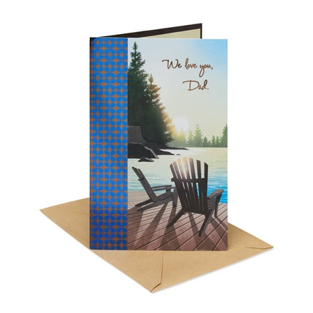 American Greetings Father's Day Card for Dad from Us (Good Things You Deserve)