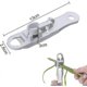 thumbnail image 5 of French Style Green Bean Cutter Multifunctional Vegetable Cutter Bean Peeler Kitchen Tool 1 Piece White, 5 of 5