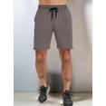thumbnail image 4 of Men's Short Athletic Light-Weight Breathable Stretch Quick Drying Gym Workout Shorts with Pockets Limestone XL, 4 of 8