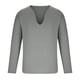thumbnail image 5 of Blusas y camisas de manga larga con cuello en V Camisa formal con estampado de color para hombre N Blusa y camisa de manga larga con cuello vuelto Blusa para hombre, 5 of 6