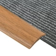 thumbnail image 5 of Floor Transition Strip 3.3Ft 1 Meter Self Adhesive for Height 3mm Dark Wood, 5 of 6