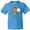 Pacific Blue, variant on Inktastic Cute Volleyball Girl Monkey Youth T-Shirt