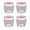 Pink, variant on ZenCart 4Pcs Ice Hockey Mold with Lids Easy Release Sphere Ice Cube Maker Stackable Non-stick Puck Mold for Whiskey Cocktails Bourbon